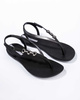 Ipanema Sandal Rio Damen-Flip-Flops, modisch und bequem, Schwarz