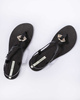 Ipanema Sandal Class Damen-Flip-Flops in modischem Schwarz mit Gold