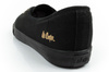Lee Cooper Damen-Sneaker, Schwarze Slip-On-Ballerinas