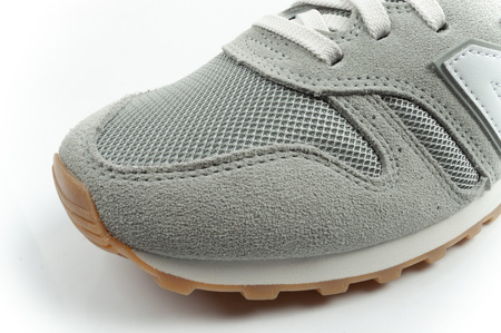 New Balance 373 Herren-Sneaker, Modisches graues Leder, Graugrün