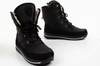 Progress Damen-Winterstiefel, Schwarz, Gefüttert, Lammfellfutter