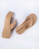 Ipanema Schuhe Pantoletten Damen Flip-flops Solaris Plateau beige