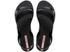 Ipanema Vibrant Damen-Sandalen, modisch und bequem, Schwarz
