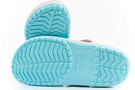 Kinderschuhe Flip Flops Sandalen Clogs Crocs Crocband Clog [207006-4S3], blau.