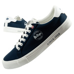 Lee Cooper Herren-Sneaker, modisch, bequem, Marineblau