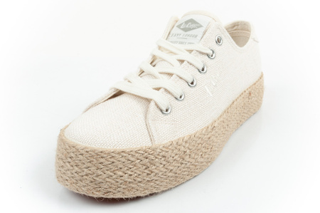 Lee Cooper Damen Espadrille Sneaker [LCW-25-02-3284L] Plateau, beige.