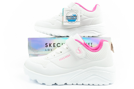 Skechers Uno Lite Kinder-Sneaker in Weiß