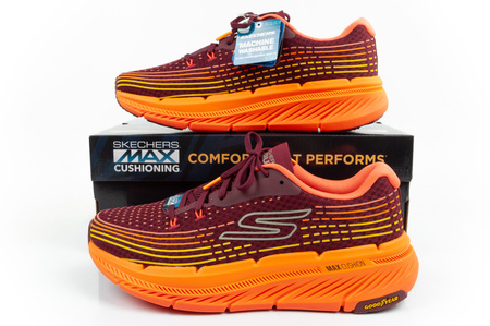Skechers Max Cushioning Herren Laufsportschuhe [220835/BURG]