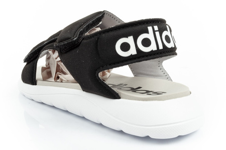 Adidas Comfort Kindersandalen [FY8856], schwarz.