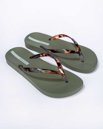 Ipanema Anat Connect II [83648 AJ405] Damen Flip-Flops, grün.