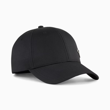 Puma Ess Metal Kinder-Baseballkappe, verstellbar, Schwarz, Baumwolle