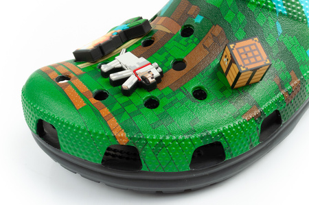 Crocs Class Minecraft Flip Flops Sandalen Herren Gamer Clogs LED