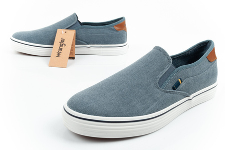 Wrangler Calypso Slip-On Herren-Sneaker, Blau