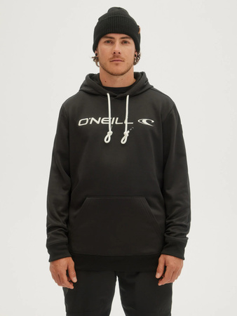 O'Neill Herren-Kapuzenpullover „Rutile“ mit Känguru-Motiv, Schwarz