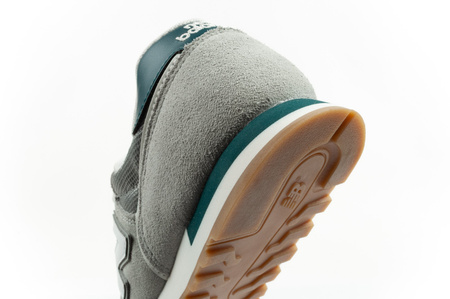 New Balance 373 Herren-Sneaker, Modisches graues Leder, Graugrün