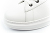 Karl Lagerfeld Herren-Sneaker Kapri, Weiß, Echtleder