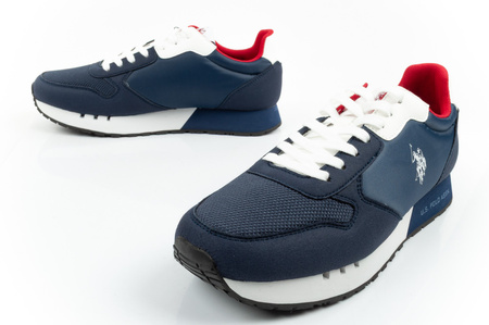 U.S. Polo Assn. Herren-Sneaker, modisch, bequem, Marineblau