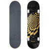 Rocket Vortex Foil Gold 8" Skateboard [RKT-COM-1553], mehrfarbig.