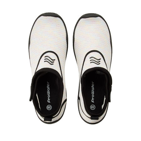 ProWater Damen-Wasserschuhe, schnelltrocknend, rutschfest, Weiß