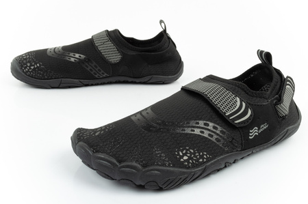 ProWater Schwimm-Wasserschuhe [PRO-25-48-208M], schwarz.