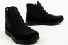 Progress Damen-Winterstiefel, Schwarz, Isoliertes Lammfell