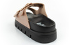Lee Cooper Damen-Slipper, Gold, bequem, Plateau, modisch