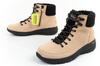 Skechers Glacial Ultra-Woodlands Damen-Wintersportschuhe [16677/NTBK], Beige.