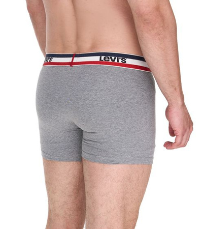 Levi's Boxershorts 5er-Pack Boxershorts Herren Schwarz Grau Baumwolle Mode