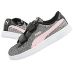 Puma Smash v2 Kindersportschuhe [367380 30], grau.