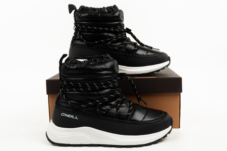 O'Neill Vail Damen-Winterstiefel, modisches Schwarz, gefüttert