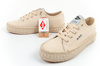 Lee Cooper Damen Espadrille Sneaker [LCW-25-44-3215L] Plateau, beige.