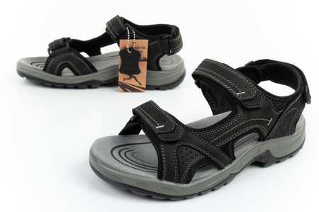 Herren Sportschuhe Sandalen Grisport [GR-25-01-9027M], schwarz.