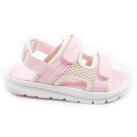 Puma Evolve Sandalen für Kinder, Rosa, Bequem, Klettverschluss