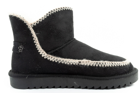 Wrangler Elsa Winterstiefel, isoliert, bequem, modisch, Schwarz