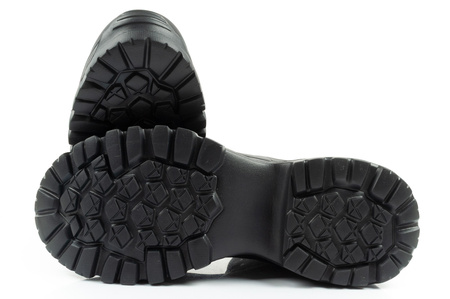 Lee Cooper Damen Winter-Wanderschuhe, Schwarz, Schnürschuh