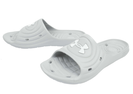Under Armour Herren-Sport-Flip-Flops [3023758-100] grau.