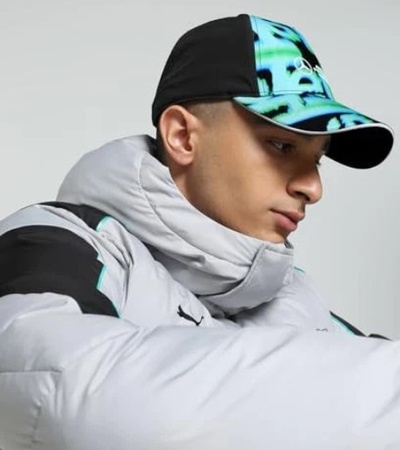 Puma MAPF1 Sportliche, klassische Mercedes AMG Cap