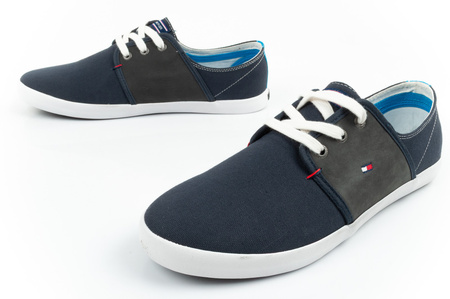 Tommy Hilfiger Herren Sportschuhe Sneakers modisch bequem blau [FM56819315 403]