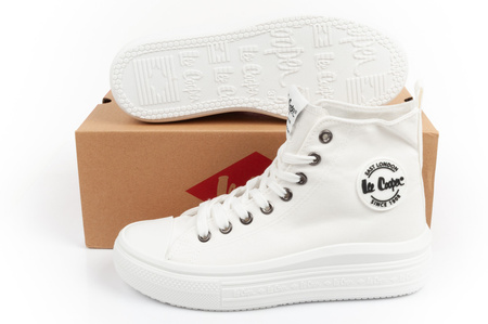 Lee Cooper Damen-High-Top-Sneaker [LCW-23-44-1627L] weiß.