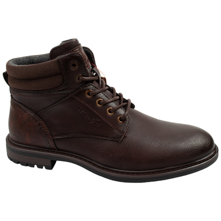 Wrangler Herrenschuhe George Brown Stiefelette mit Reißverschluss