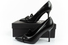 Karl Lagerfeld Sarabande Damenschuhe High Heels Naturleder schwarz [KL30919M 1M0]