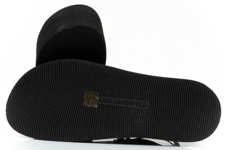 Karl Lagerfeld Thermoschuhe isolierte Slipper Pantoletten mit Fell [KL48502 50X]