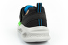 Skechers S Lights-Meteor [401495L/BBLM] LED Kinder-Sportschuhe, grün und schwarz.