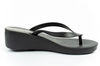 Ipanema Selfie Fem Damen-Flip-Flops, bequem, schwarz, modisch, Plateau
