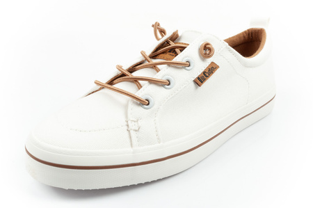 Lee Cooper Damen-Sneaker, modisches Weiß, bequem