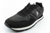 U.S. Polo Assn. Herren-Sneaker, modisch, bequem, Schwarz