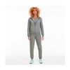 Puma TeamGoal 23 Casuals Damen-Kapuzenpullover mit Reißverschluss [657083 33], grau.