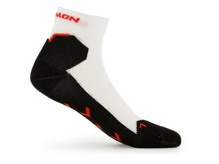 Salomon Speedcross Ankle Sportsocken [C19730] zum Laufen, weiß.