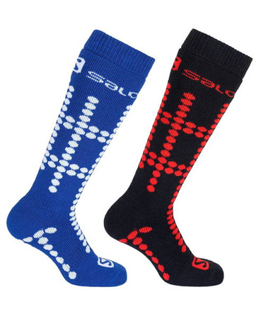 Salomon Skisocken 2er Pack [378913] Wolle