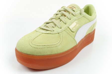 Puma Palermo Plateau-Sneaker für Damen, Modisches Grün